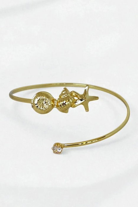 Heliophilia Silver Pulsera de Latón con Zirconio Dorada Heliophilia Silver Pulsera de Latón con Zirconio Dorada